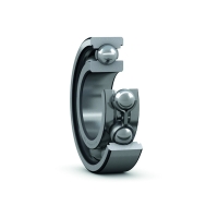 Roulement rigide à billes miniature 626-2Z - Diamètre intérieur : 6 mm - Diamètre extérieur : 19 mm - Largeur : 6 mm - Jeu : C0 (sans jeu) - Type d'étanchéité : flasque