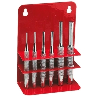 Jeu de 6 chasse-goupilles moletés