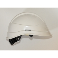 Casque de protection KARA non ventilé visière courte - blanc