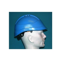 Casque de protection KARA visière courte - bleu