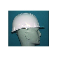 Casque de protection BRENNUS non ventilé - blanc