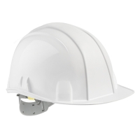 Casque de protection BRENNUS non ventilé - blanc