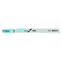 Lame de scie sauteuse T118A BASIC FOR METAL - 92 mm - 5 pièces