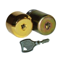 Cylindre rond CAVITH laiton - pour portes jusqu'à 50 mm