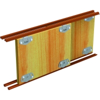 Garniture pour coulissant de meuble PICO 25 charge 25 kg