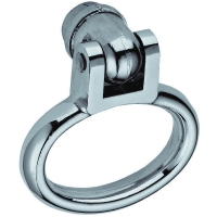 Boucle double pour porte, portail et grille 142 - Section du carré : 7 mm - Longueur du carré : 142 mm - Portée : 1 m - Pour épaisseur : 40 mm