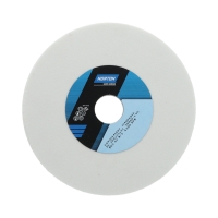 Meule de touret 200x25x32mm, en matériau HSS (acier rapide) blanc