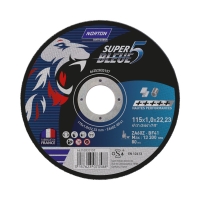 Meule à tronçonner Super Bleue 5 - Ø 115 mm - Épaisseur 1 mm