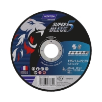 Meule à tronçonner Super Bleue 5 diamètre 125 mm - Épaisseur 1,6 mm