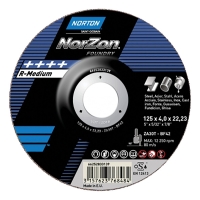 Disque à ébarber - déporté 125X7,0X22,23 NORZON3 FONDRY