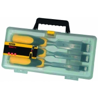 Ciseau à bois DYNAGRIP avec manche bimatière Jeu de 3 pièces 10 - 15 - 20 mm