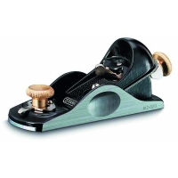 Rabot à main métallique avec semelle et joues en fonte rectifiées petit - 40 mm