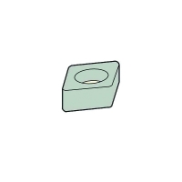 Assise pour porte-plaquette PCN