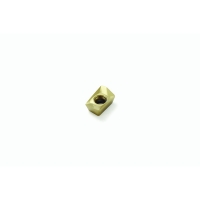 Plaquette de fraisage carbure XOMX-R-M05 - Longueur d'arête de coupe : 6 mm - Rayon : 0,2 mm - Revêtement : PVD - F40M