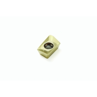 Plaquette de fraisage carbure XOMX-TR-ME08 - Longueur d'arête de coupe : 12 mm - Rayon : 0,8 mm - Revêtement : PVD - F40M