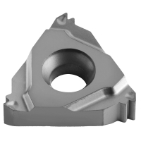 Plaquette de filetage extérieur carbure - Profil partiel 60° - Taille ER16 G - Pas : 0,5 mm - Revêtement CP500