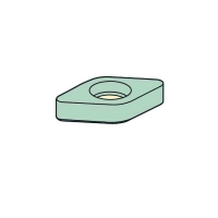 Assise pour porte-plaquette 126