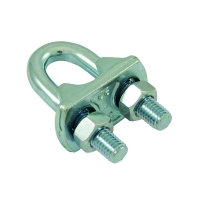 Serre-câble à étrier SCE - Matière : acier - Diamètre de câble maximal : 18 mm