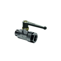 Robinet série universelle 0401 - G1/2 - BSPP - laiton nickelé - DN13