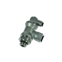 Raccord stop-vérin 7880 - laiton nickelé - G3/8 - 10 mm