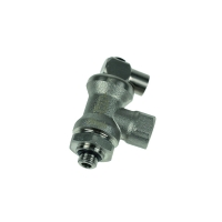 Raccord stop-vérin série 7881 - mâle - G1/2" - laiton nickelé - 7881 21 21