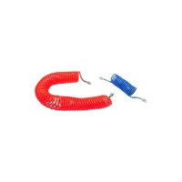 Tube spiralé polyamide semi-rigide 1470P - Diamètre : 6x8 mm - L4 m - bleu