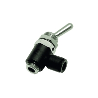 Raccord à commande manuelle série 7800 - polymère technique - G1/8" - 4 mm - 7800 04 10