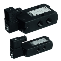 Distributeur electropneumatique à tiroir série 553 - 5/2 - bistable - G1/2