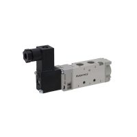 Distributeur électropneumatique à tiroir série 520 - électrique - 5/2 - monostable - G1/8" - 230 VAC - ressort - 52000388