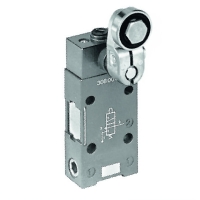 Distributeur à commande mécanique série 308 - 3/2 - NF - 4 mm - tête rotative NUE