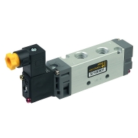 Distributeur electropneumatique à tiroir série 521 - 5/3 - bistable - G1/4 - 24 VCA