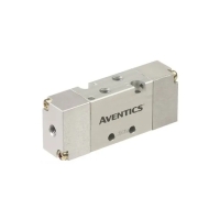 Distributeur électropneumatique à tiroir série 521 - 5/2 - bistable - G1/4" - D=6 mm - air - 52100078