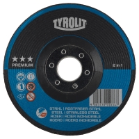 Meule à ébarber PREMIUM 27 - Ø 230 mm - Épaisseur 4 mm