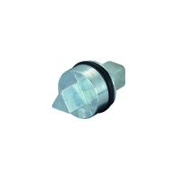 Serrure à clé pour coffret électrique - triangle de 6,5 mm