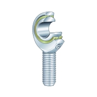 Embout à rotule mâle série GAKR-PB - Diamètre intérieur : 12 mm - Diamètre extérieur : 26 mm - Largeur : 16 mm