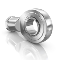 Embout à rotule femelle Série GIR-UK - Diamètre intérieur : 10 mm - Diamètre extérieur : 19 mm - Largeur : 9 mm