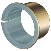 Bague lisse EGF à collerette - Diamètre intérieur : 10 mm - Diamètre extérieur : 12 mm - Longueur : 7 mm - Conditionnement : 1