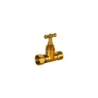 Robinet d'arrêt de wc droit 1342 - 3/8"