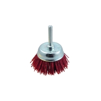 Brosse à fil sur tige 0802600891 pour meuleuse - diamètre 50 mm - fil nylon - diamètre du fil 1,2 mm