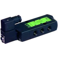 Distributeur à tiroir NAMUR série 551 - 3/2 + 5/2 - monostable - G1/4" - SCG551A001MS.AC/DC