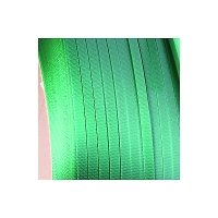Feuillard de cerclage polypropylène manuel avec joues plastique de cerclage polyester standard - Longueur : 2000 m - Largeur : 15,5 mm - Coloris : vert