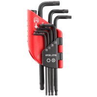 Jeu de 7 clés mâles Torx® et Résistorx® T10 à T40