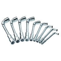 Jeu de 9 clés à pipe 6 x 6 pans 75.J9PB