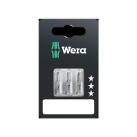 Embout de vissage pour vis à 6 pans creux 2/2,5/3 mm x 25 mm en blister de 3 pièces