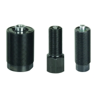 Vérin hydraulique série CST - simple effet - course=8,6 mm - 11,3 kN - 350 bar - CST1072
