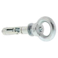 Cheville métallique charges lourdes TRIGA Z avec crochet - Diamètre de perçage : 18 mm - Épaisseur maximale de la pièce à fixer : 162 mm - boîte de 10