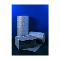 Absorbant universel polypropylène AGYW gris - feuilles - double épaisseur - 100 feuilles