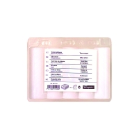 Manchons pour rouleau bord droit tous travaux - Lot de 10 - diamètre : 15 mm - longueur : 110 mm