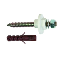 Fixation lavabo et WC suspendus avec écrou excentré - Longueur de la vis : 100 mm - Diamètre de vis : 10 mm