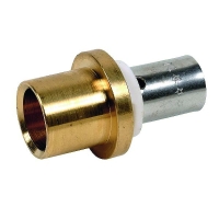 Adaptateur à sertir pour tube cuivre - Diamètre Per : 20 mm - Diamètre cuivre : 18 mm
